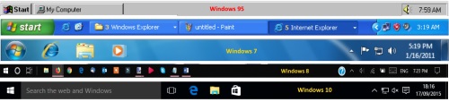 where is the taskbar in windows 8