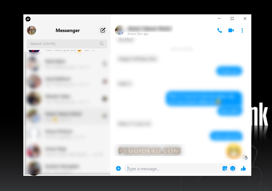 is there a messenger app for mac