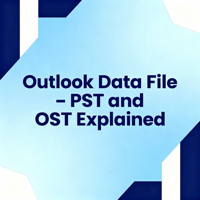 Outlook data file